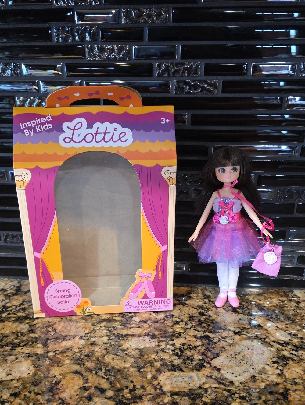 Lottie Spring Celebration Ballet Doll in Pink Outfit